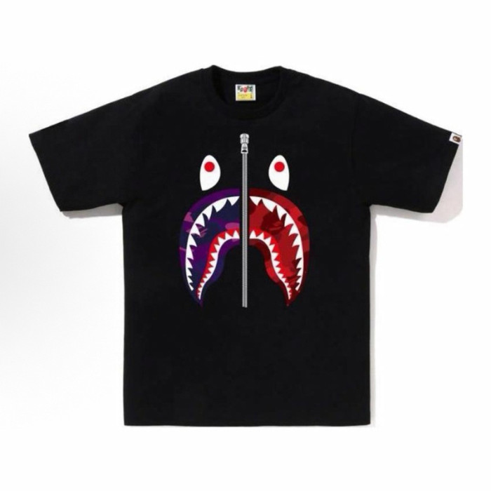 28316666 Baby Milo Colorblock Shark Print tee 24 colors