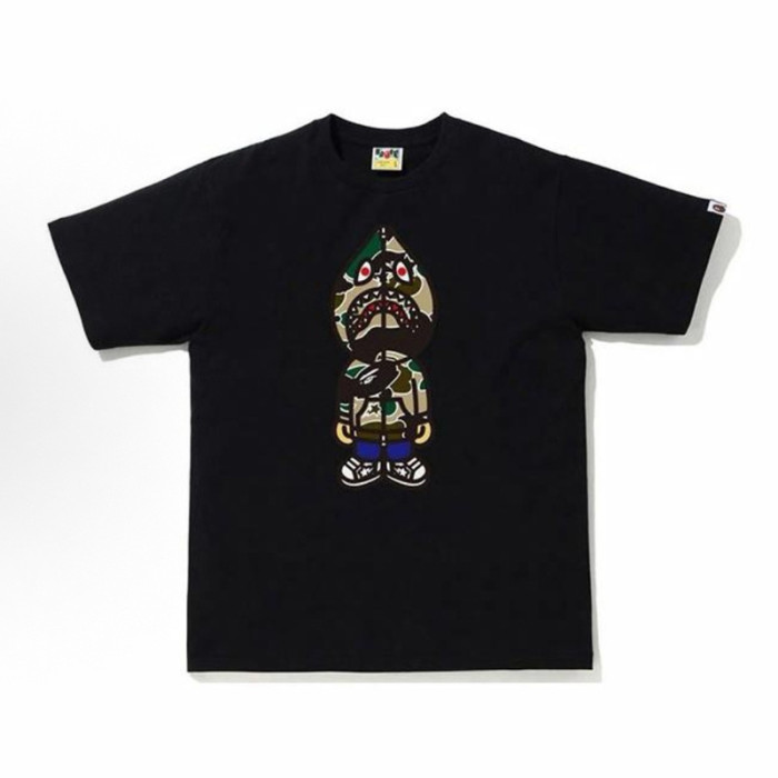28316666 Baby Milo Colorblock Shark Print tee 24 colors