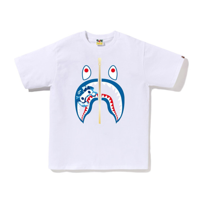 28316666 Baby Milo Colorblock Shark Print tee 24 colors
