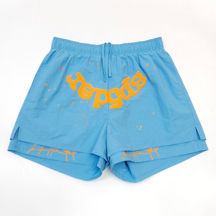 [Big & Tall for weights up to 220 lbs]1:1 quality version 28321440 Lettered Spiderweb Print Shorts 2 colors