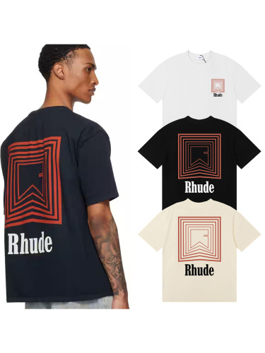 28321470 Chevron Logo Red Print Tee 3 colors