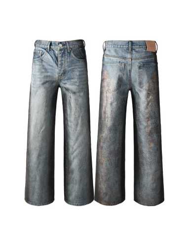 1:1 quality version 28327272 scale pattern Jeans