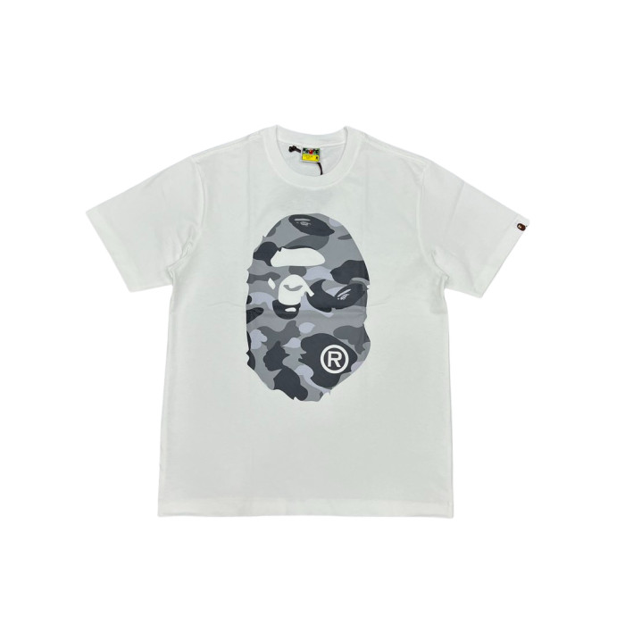 1:1 quality version 28326458 Honeycomb Camouflage Big Head Printed Tee 4 colors