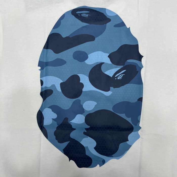 1:1 quality version 28326458 Honeycomb Camouflage Big Head Printed Tee 4 colors