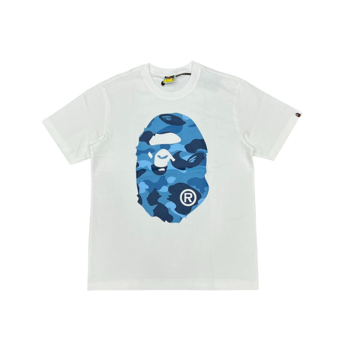 1:1 quality version 28326458 Honeycomb Camouflage Big Head Printed Tee 4 colors