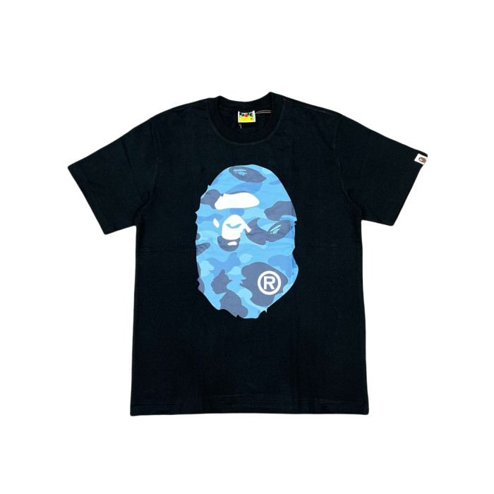 1:1 quality version 28326458 Honeycomb Camouflage Big Head Printed Tee 4 colors