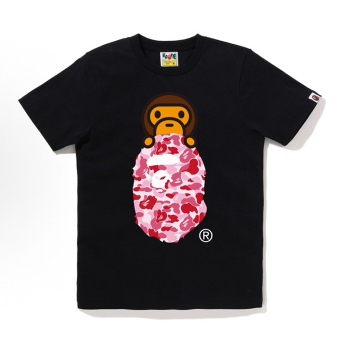 28330499 Baby Milo Camouflage Ape Head Print tee 15 colors