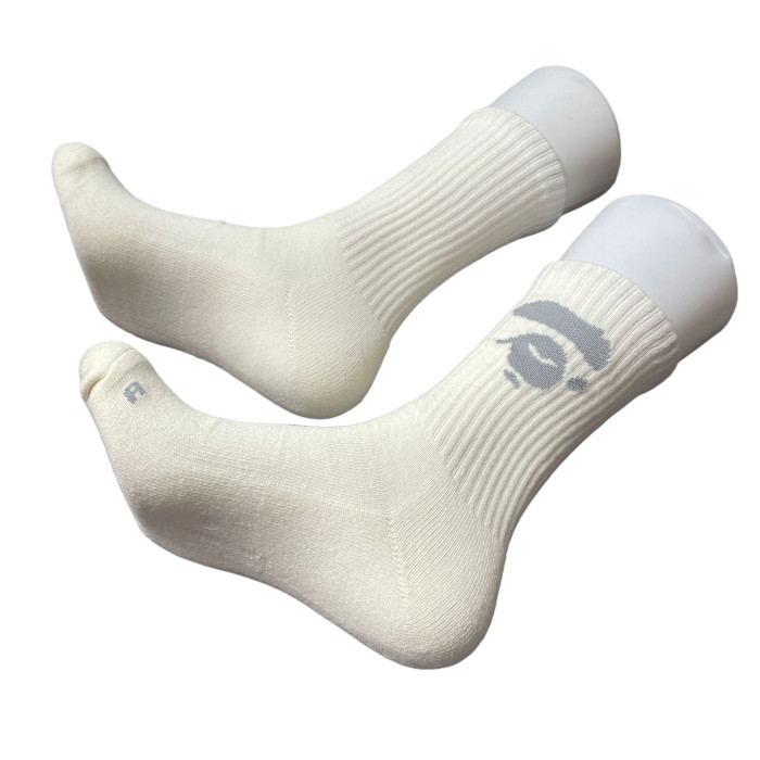 28351352 Ape Jacquard Sports Socks 2 colors