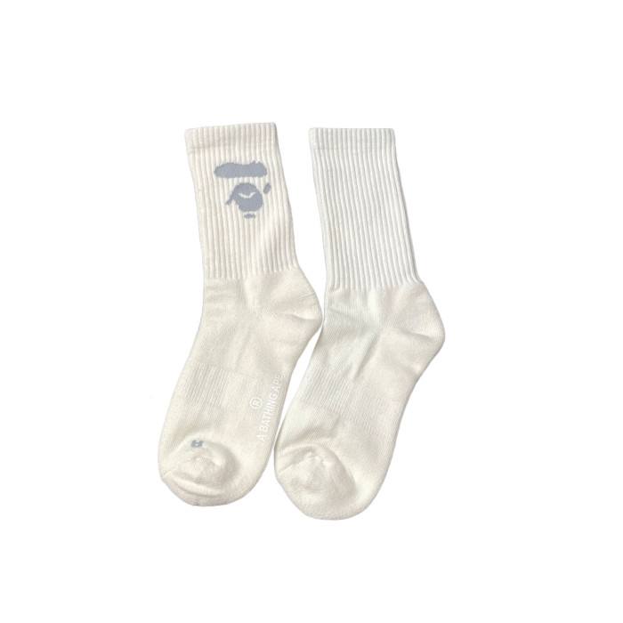 28351352 Ape Jacquard Sports Socks 2 colors