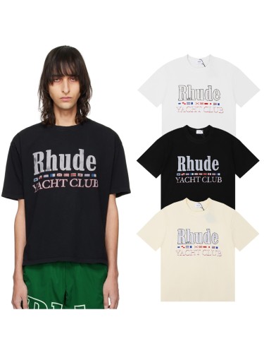 28351361 Classic Label National flag Print Tee 3 colors