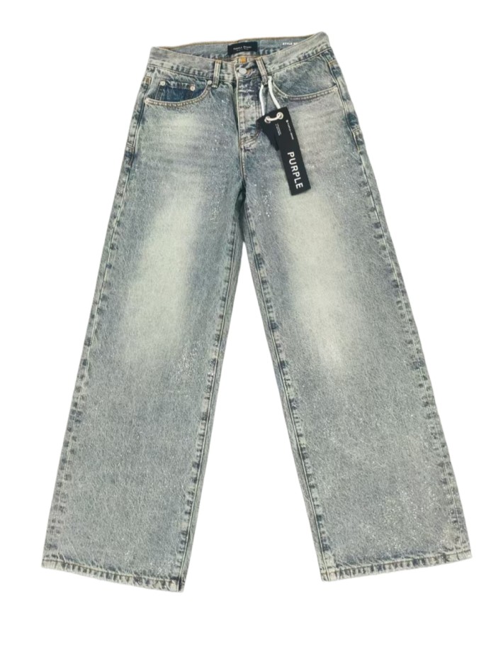 1:1 quality version 28327278 Simple white paint Jeans