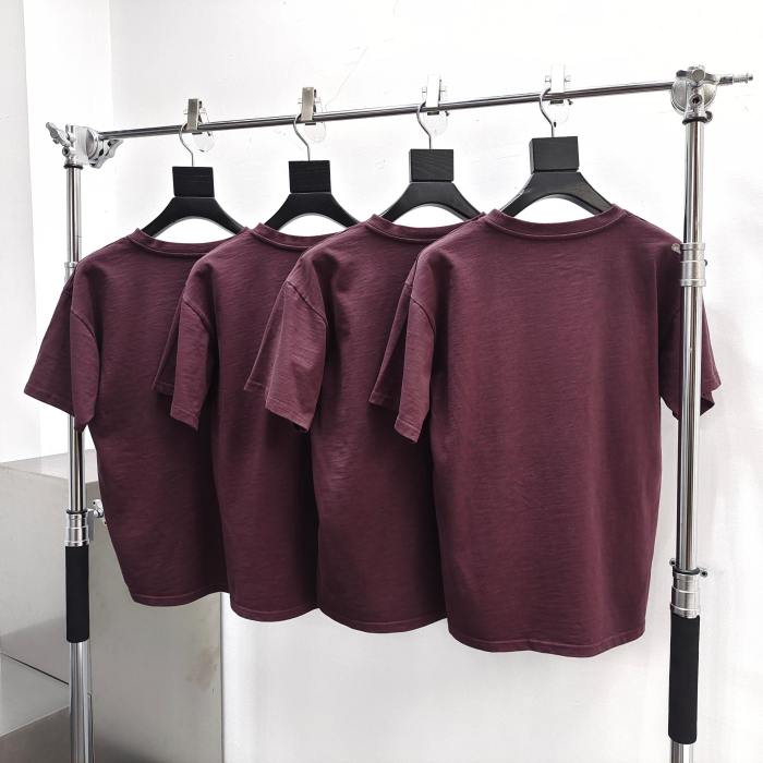 [Big & Tall for weights up to 220 lbs]1:1 quality version 28354009 Wings 555EX Letter Print Tee