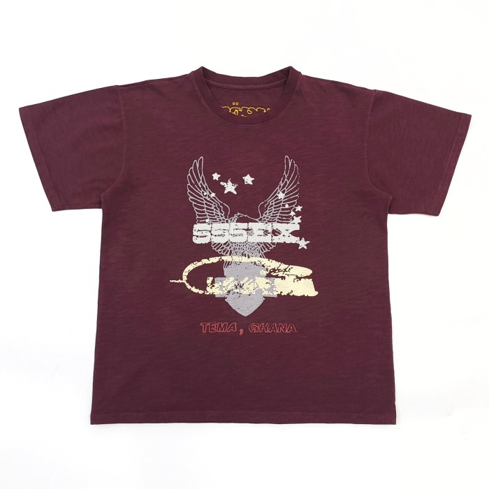 [Big & Tall for weights up to 220 lbs]1:1 quality version 28354009 Wings 555EX Letter Print Tee