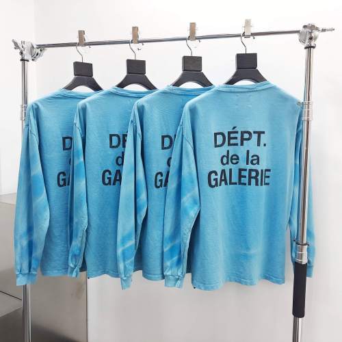 1:1 quality version 28357776 Black lettering water ripple print Long Sleeve T-Shirt
