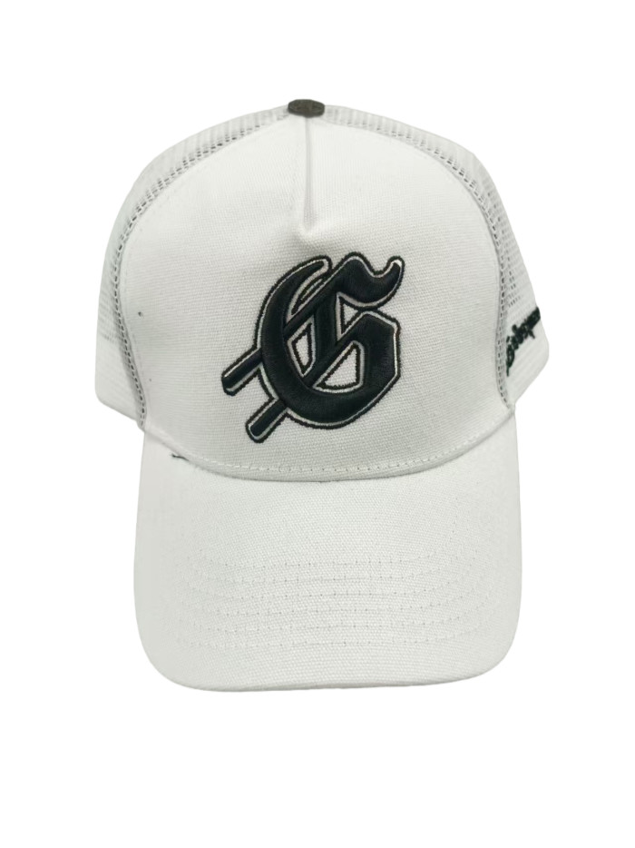 28359688 G Letter Embroidered baseball cap 6 colors