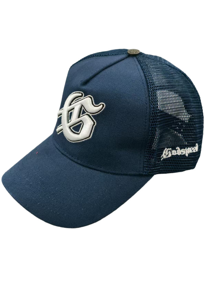 28359688 G Letter Embroidered baseball cap 6 colors