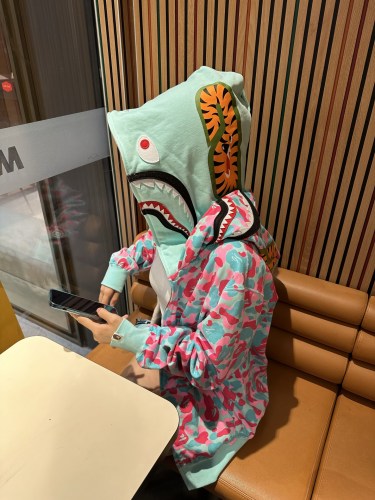 1:1 quality version 28367278 Miami 4th Anniversary Camouflage Double Hooded Zipper Hoodie