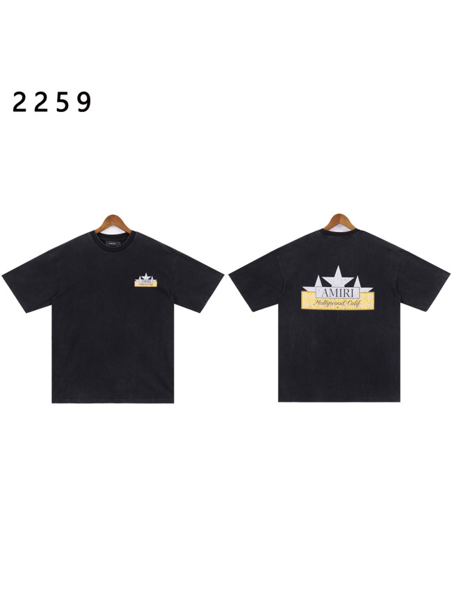 28382256 Location sign logo printed worn-out Washed Version tee