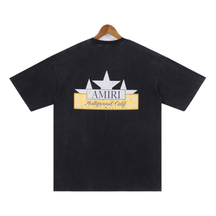 28382256 Location sign logo printed worn-out Washed Version tee