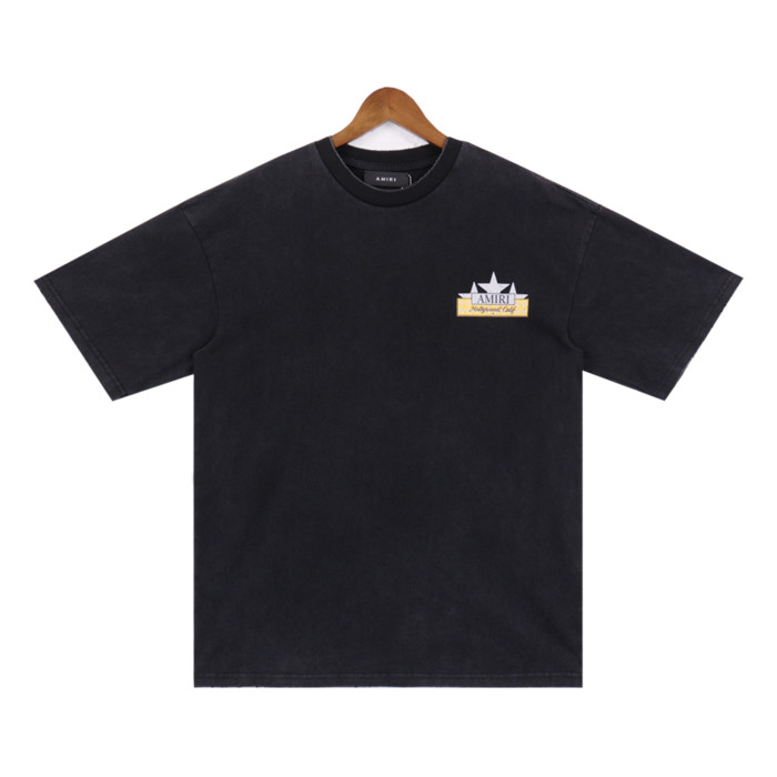 28382256 Location sign logo printed worn-out Washed Version tee