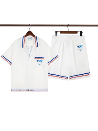 28383710 White swan Polo shirt & shorts set