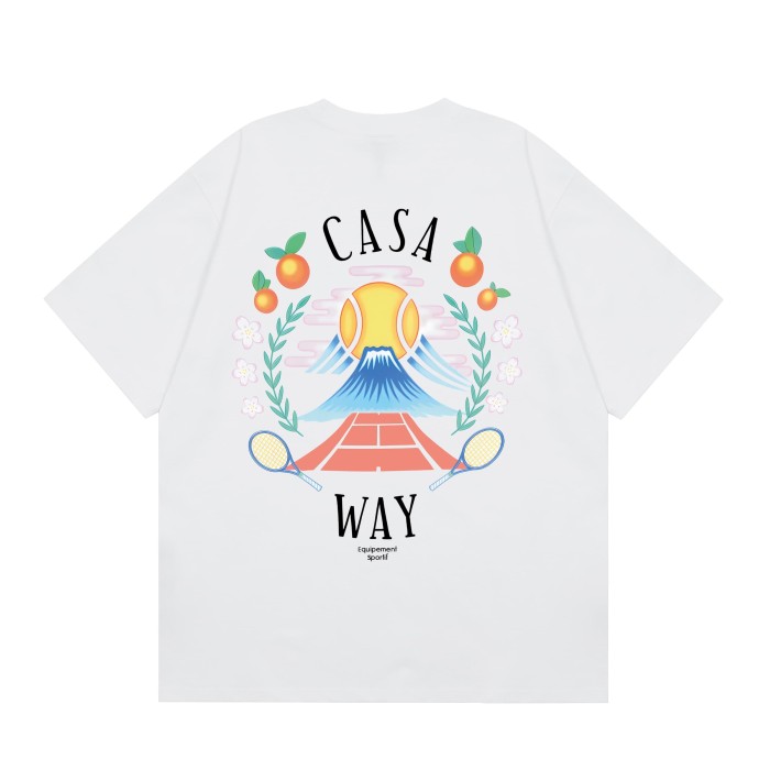 [50% Off]Casablanca Orange tennis Print tee 2 colors 28383708