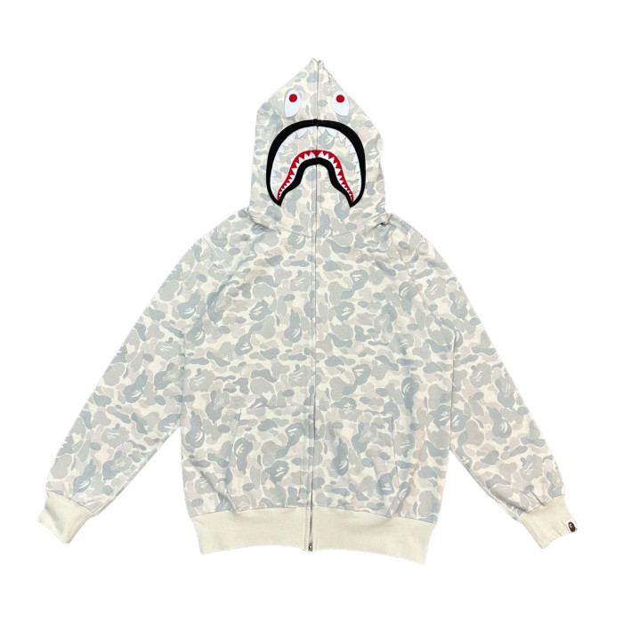 1:1 quality version 28389360 PACK Series Shark Patchwork Zipper Hoodie