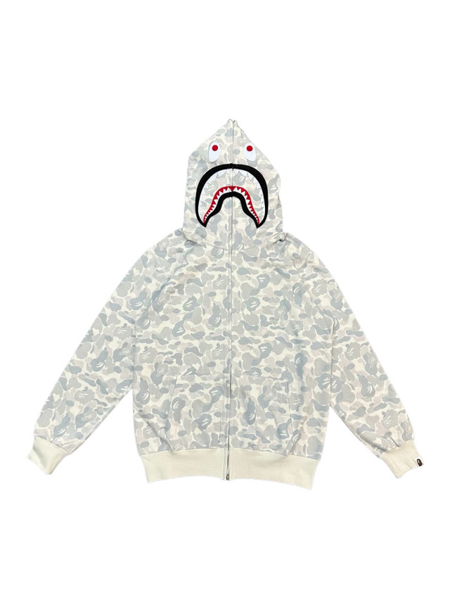 1:1 quality version 28389360 PACK Series Shark Patchwork Zipper Hoodie
