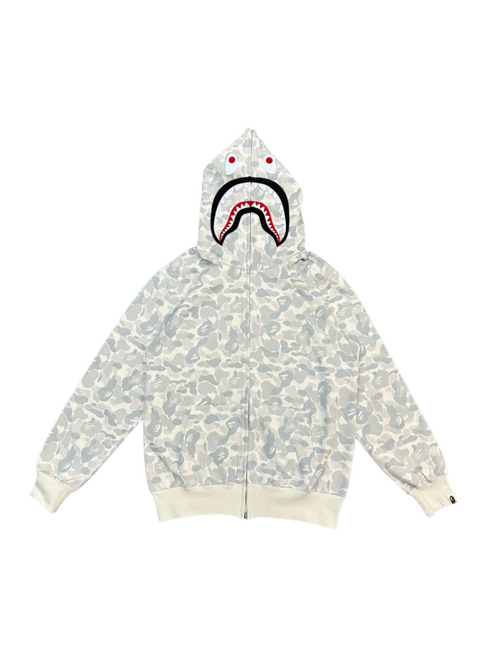 1:1 quality version 28389360 PACK Series Shark Patchwork Zipper Hoodie
