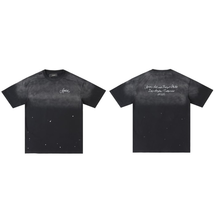 28389229 Simple Logo Printed Washed Version tee 4 colors