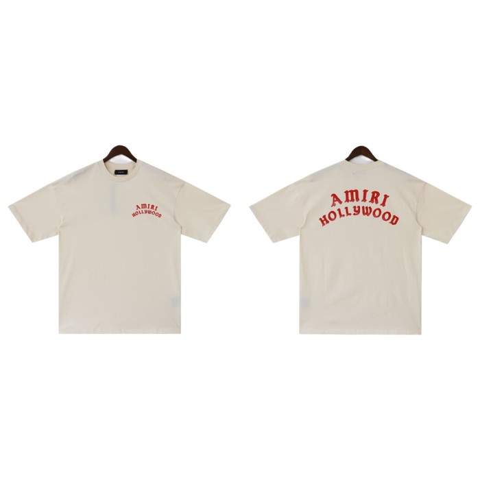 28389227 Hollywood logo Printed Washed Version tee 2 colors