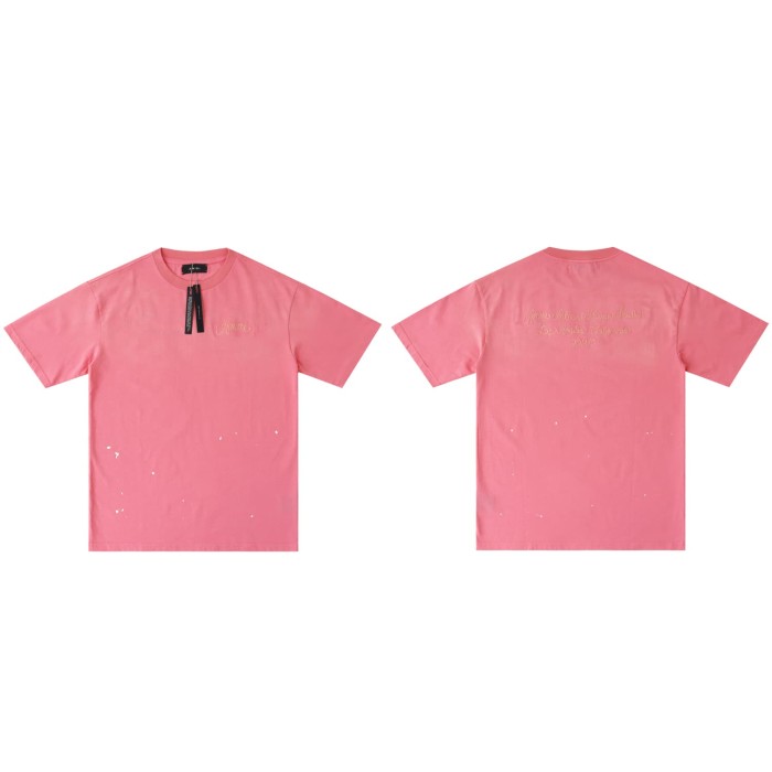 28389229 Simple Logo Printed Washed Version tee 4 colors