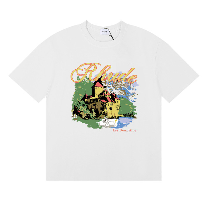 28389996 Les Deux Alpe printed Tee 3 colors