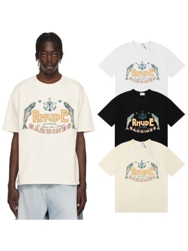 28390001 SARDINES printed Tee 3 colors