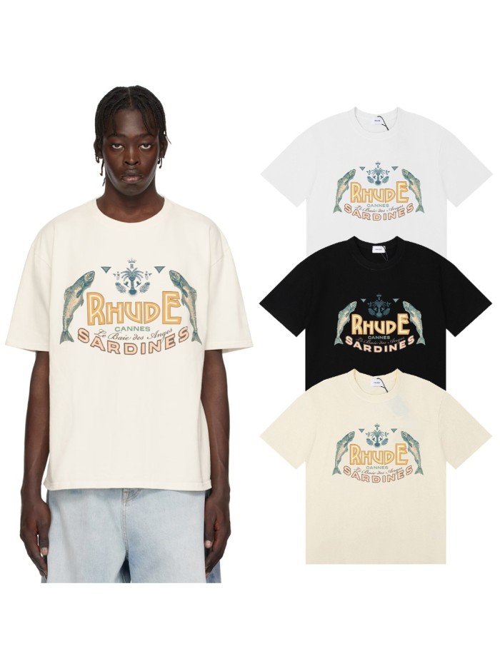 28390001 SARDINES printed Tee 3 colors