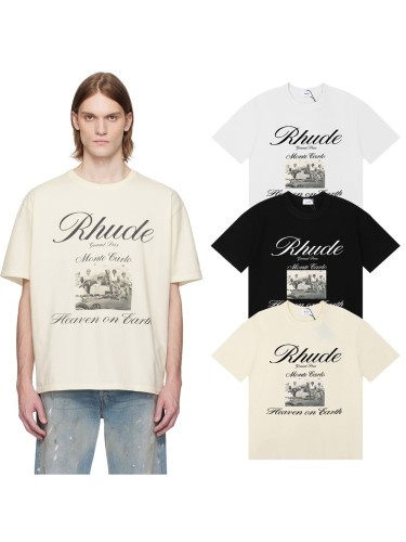 28390004 Heaven on Earth printed Tee 3 colors