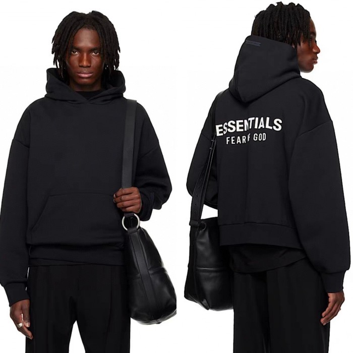 [Big & Tall for weights up to 220 lbs]1:1 quality version 28389992 ALWAYS ON Classic  Back Silicone Letter Hoodie 2 colors