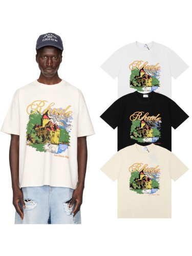 28389996 Les Deux Alpe printed Tee 3 colors