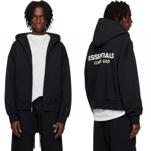 [Big & Tall for weights up to 220 lbs]1:1 quality version 28389990 ALWAYS ON Classic Zipper Style Back Silicone Letter Hoodie & Sweatpants Set 2 colors