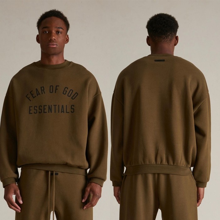 [Big & Tall for weights up to 220 lbs]1:1 quality version 28412787 Back To School Logo Printed Fleece Crewneck Sweatshirt 4 colors