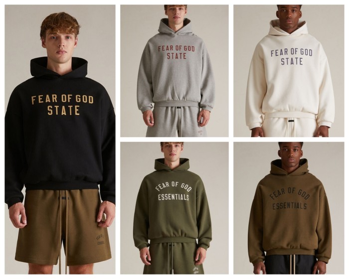 [Big & Tall for weights up to 220 lbs]1:1 quality version 28412778 Back To School Letter Print Fleece Hoodie & Sweatpants Set 5 colors