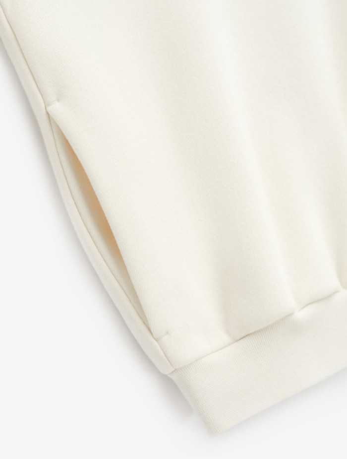 [Big & Tall for weights up to 220 lbs]1:1 quality version 28412778 Back To School Letter Print Fleece Hoodie & Sweatpants Set 5 colors