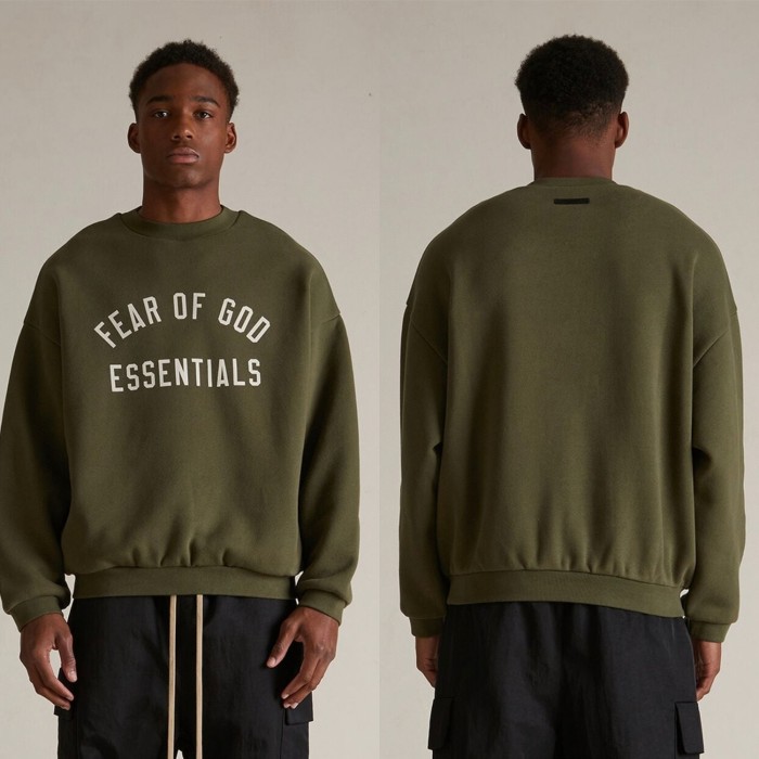 [Big & Tall for weights up to 220 lbs]1:1 quality version 28412787 Back To School Logo Printed Fleece Crewneck Sweatshirt 4 colors