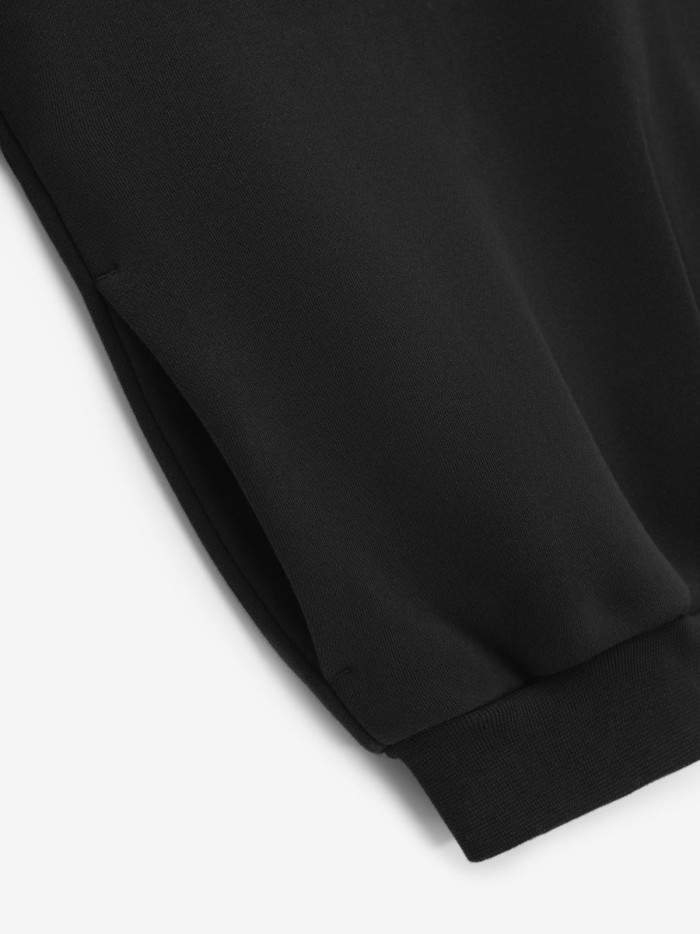 [Big & Tall for weights up to 220 lbs]1:1 quality version 28412787 Back To School Logo Printed Fleece Crewneck Sweatshirt 4 colors