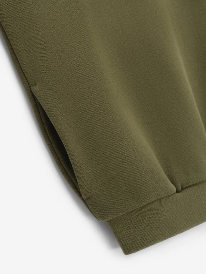 [Big & Tall for weights up to 220 lbs]1:1 quality version 28412778 Back To School Letter Print Fleece Hoodie & Sweatpants Set 5 colors