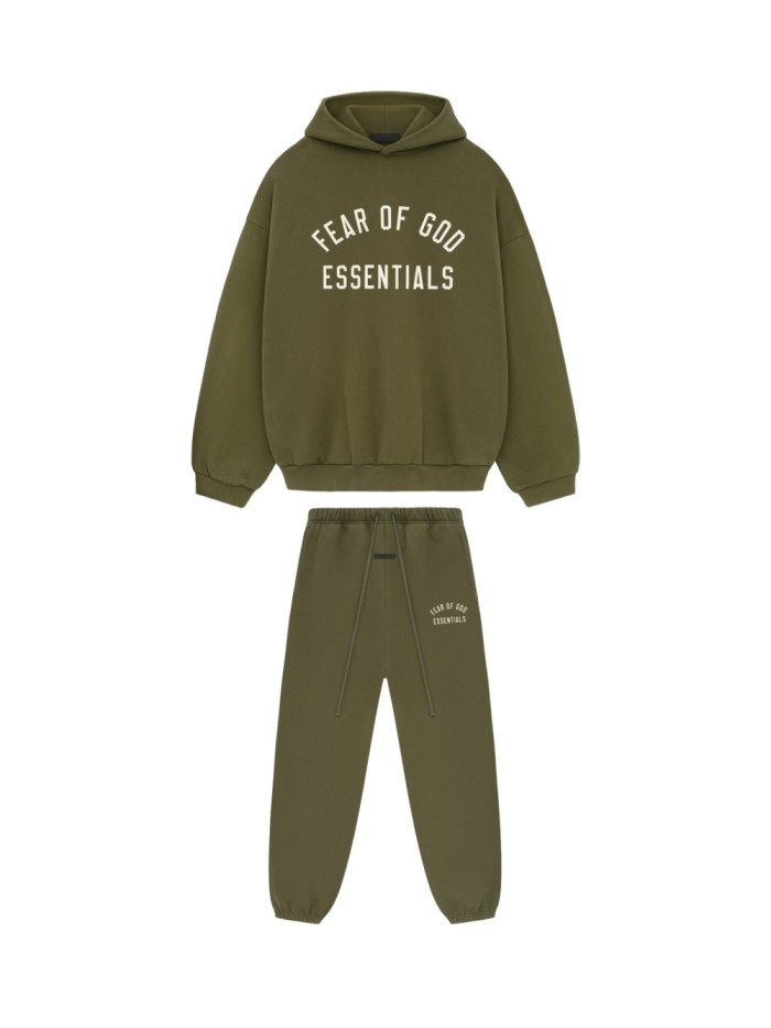 [Big & Tall for weights up to 220 lbs]1:1 quality version 28412778 Back To School Letter Print Fleece Hoodie & Sweatpants Set 5 colors