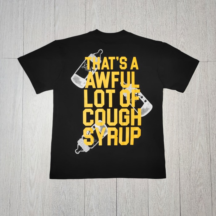 28382589 Black Baby Bottle Print Tee