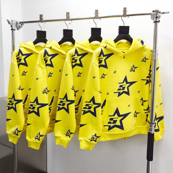 1:1 quality version 28430230 Full Print 5-star Hoodie & Pants Set