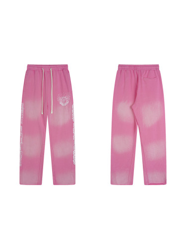 28429745 Double-sided letter-printed washed Version Sweatpants