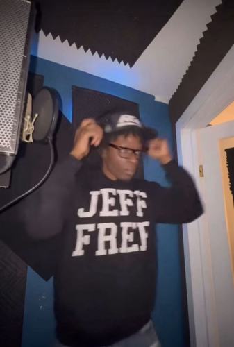 [Buy One Get One Free] 1:1 quality version 28431356 White JEFF Printed Hoodie